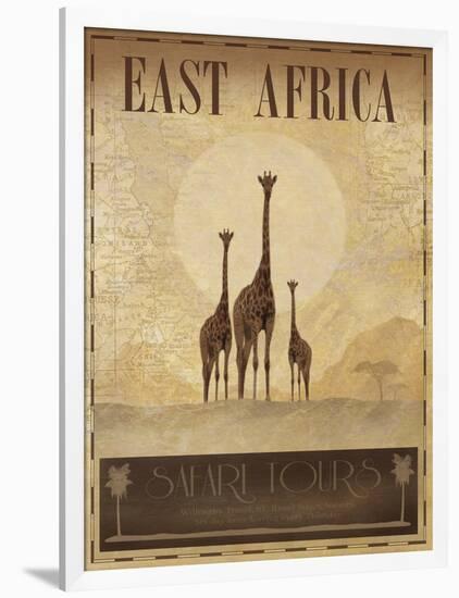 East Africa-Ben James-Framed Art Print