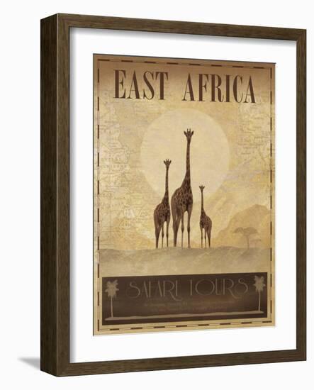 East Africa-Ben James-Framed Premium Giclee Print