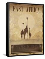 East Africa-Ben James-Framed Stretched Canvas