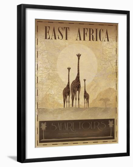 East Africa-Ben James-Framed Art Print