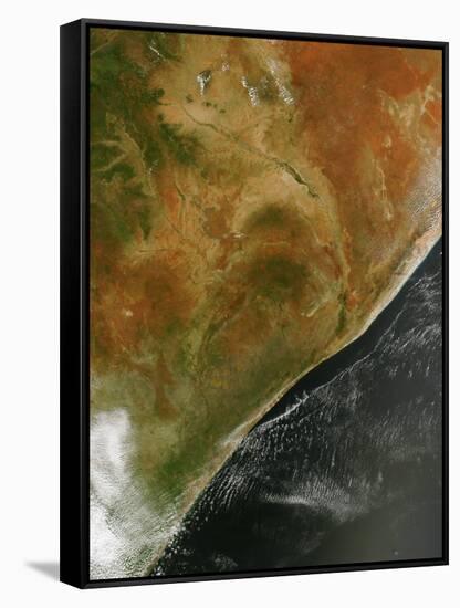 East African Nations Kenya, Somalia, and Ethiopia-Stocktrek Images-Framed Stretched Canvas