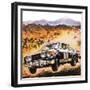 East African Safari Rally-Graham Coton-Framed Giclee Print