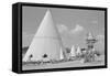 East and Sleep in a Wigwam-Marion Post Wolcott-Framed Stretched Canvas