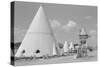 East and Sleep in a Wigwam-Marion Post Wolcott-Stretched Canvas