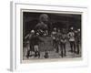 East and West, a Group of Officers at the Gate of the Forbidden City, Peking-Gordon Frederick Browne-Framed Giclee Print