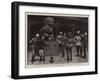 East and West, a Group of Officers at the Gate of the Forbidden City, Peking-Gordon Frederick Browne-Framed Giclee Print