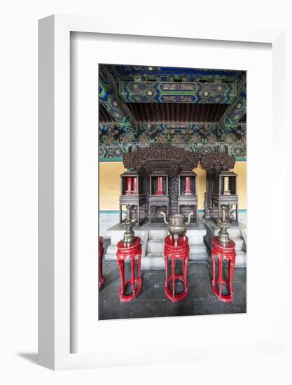 East Annex Hall in the Temple of Heaven, Beijing, China-Michael DeFreitas-Framed Photographic Print