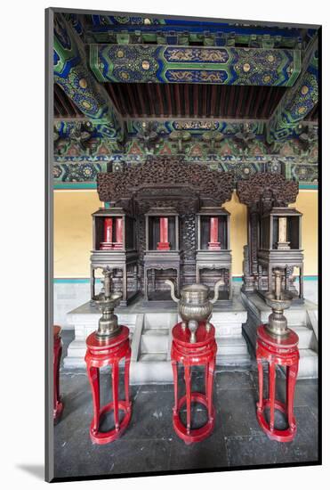 East Annex Hall in the Temple of Heaven, Beijing, China-Michael DeFreitas-Mounted Photographic Print