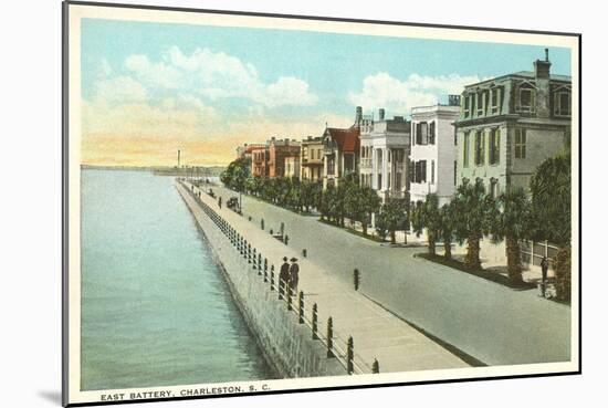 East Battery, Charleston, South Carolina-null-Mounted Art Print