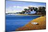 East Bay Marina-Max Hayslette-Mounted Premium Giclee Print