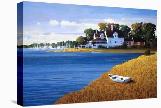 East Bay Marina-Max Hayslette-Stretched Canvas