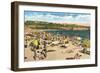 East Beach, Corona del Mar, Newport Harbor, California-null-Framed Art Print