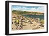 East Beach, Corona del Mar, Newport Harbor, California-null-Framed Art Print