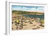 East Beach, Corona del Mar, Newport Harbor, California-null-Framed Art Print