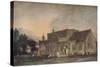 'East Bergholt Church from the South-East', 1811-John Constable-Stretched Canvas
