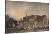 'East Bergholt Church from the South-East', 1811-John Constable-Stretched Canvas