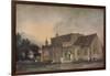 'East Bergholt Church from the South-East', 1811-John Constable-Framed Giclee Print