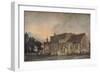 'East Bergholt Church from the South-East', 1811-John Constable-Framed Giclee Print