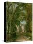 East Bergholt Church-John Constable-Stretched Canvas