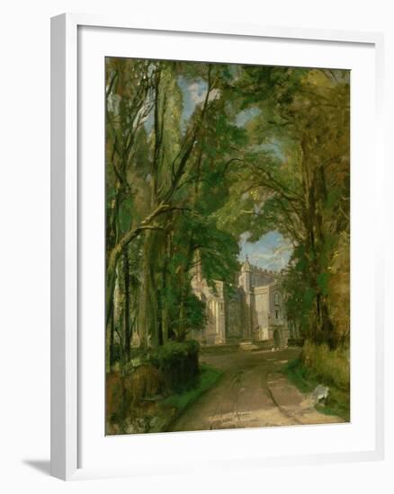 East Bergholt Church-John Constable-Framed Giclee Print