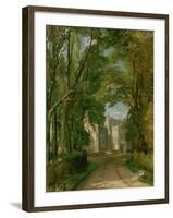 East Bergholt Church-John Constable-Framed Giclee Print