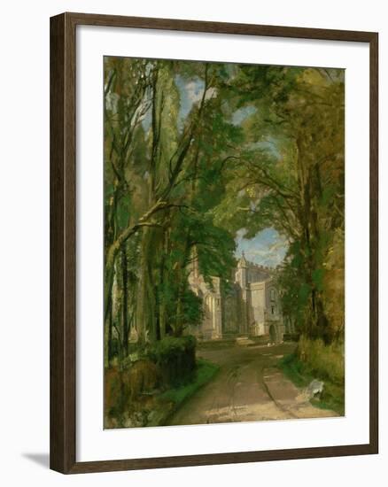 East Bergholt Church-John Constable-Framed Giclee Print