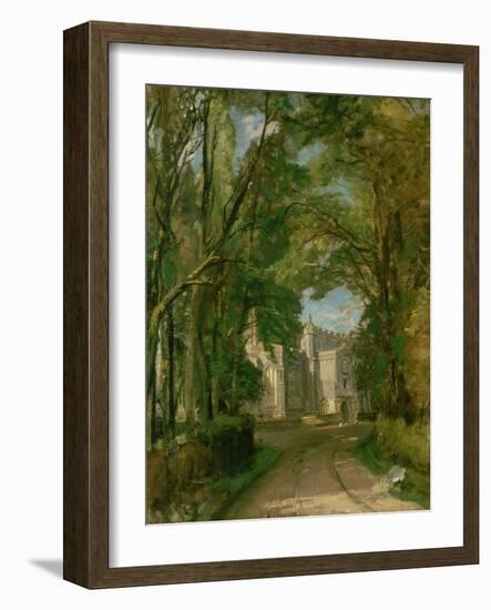 East Bergholt Church-John Constable-Framed Giclee Print