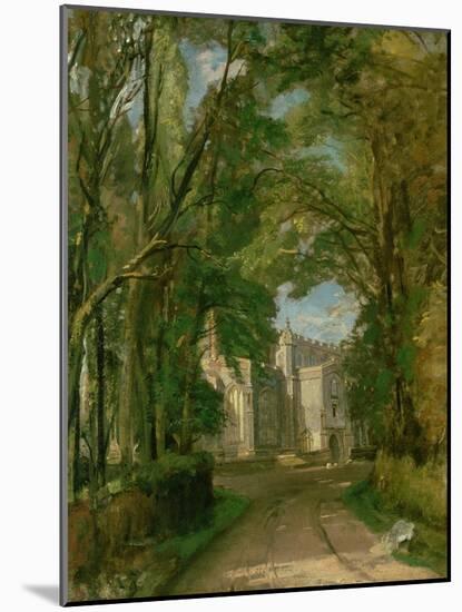 East Bergholt Church-John Constable-Mounted Giclee Print