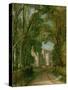 East Bergholt Church-John Constable-Stretched Canvas