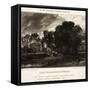 East Bergholt-John Constable-Framed Stretched Canvas