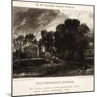 East Bergholt-John Constable-Mounted Giclee Print