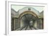 East Boston Tunnel-null-Framed Art Print