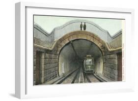 East Boston Tunnel-null-Framed Art Print