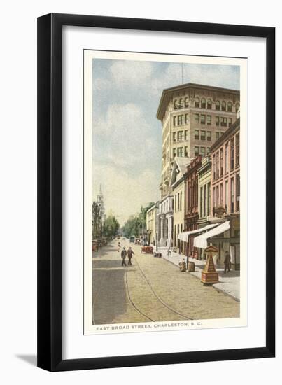 East Broad Street, Charleston, South Carolina-null-Framed Art Print