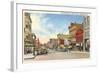 East Broadway, Logansport, Indiana-null-Framed Art Print