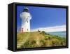 East Cape Lighthouse, Eastland, New Zealand-David Wall-Framed Stretched Canvas