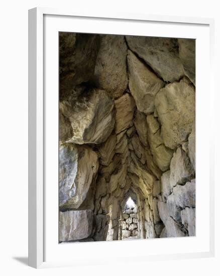 East Casemates, Tiryns-null-Framed Photographic Print