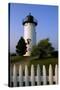 East Chop Lighthouse-Judy Reinford-Stretched Canvas