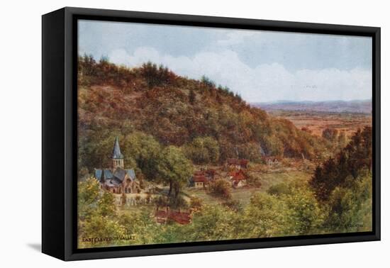 East Clevedon Valley-Alfred Robert Quinton-Framed Stretched Canvas