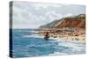 East Cliff and Sands, Cromer-Alfred Robert Quinton-Stretched Canvas