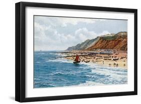 East Cliff and Sands, Cromer-Alfred Robert Quinton-Framed Giclee Print
