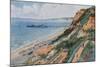 East Cliff and Zig Zag, Bournemouth-Alfred Robert Quinton-Mounted Giclee Print