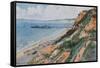 East Cliff and Zig Zag, Bournemouth-Alfred Robert Quinton-Framed Stretched Canvas