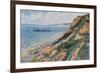 East Cliff and Zig Zag, Bournemouth-Alfred Robert Quinton-Framed Giclee Print