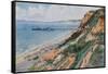 East Cliff and Zig Zag, Bournemouth-Alfred Robert Quinton-Framed Stretched Canvas