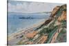 East Cliff and Zig Zag, Bournemouth-Alfred Robert Quinton-Stretched Canvas