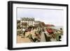 East Cliff Promenade, Teignmouth, Devon, Early 20th Century-EP Bucknall-Framed Giclee Print