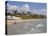 East Cliffs and Beach, Bournemouth, Dorset, England, United Kingdom, Europe-Rainford Roy-Stretched Canvas