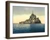 East Coast at High Water, Le Mont St. Michel, France-null-Framed Giclee Print