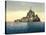 East Coast at High Water, Le Mont St. Michel, France-null-Stretched Canvas